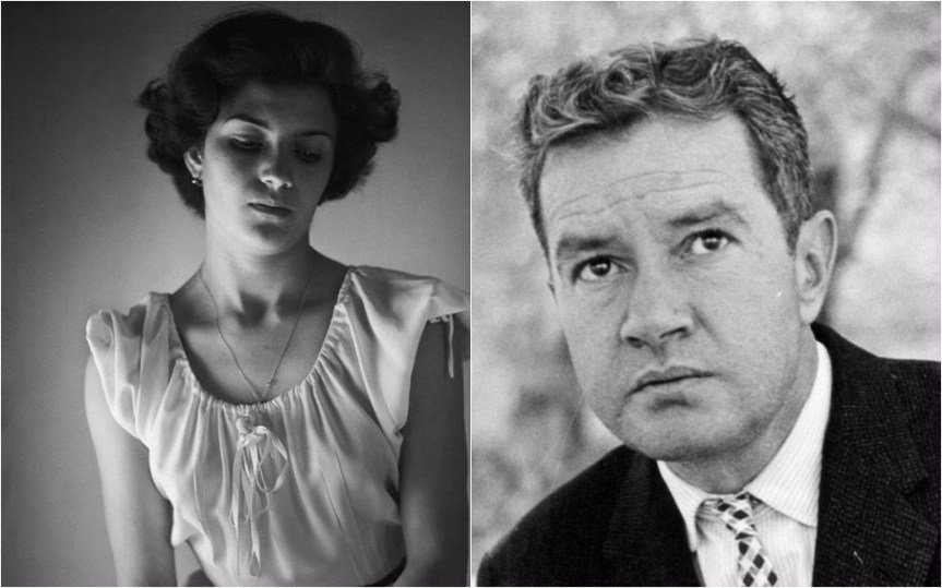 Clara Aparicio y Juan Rulfo